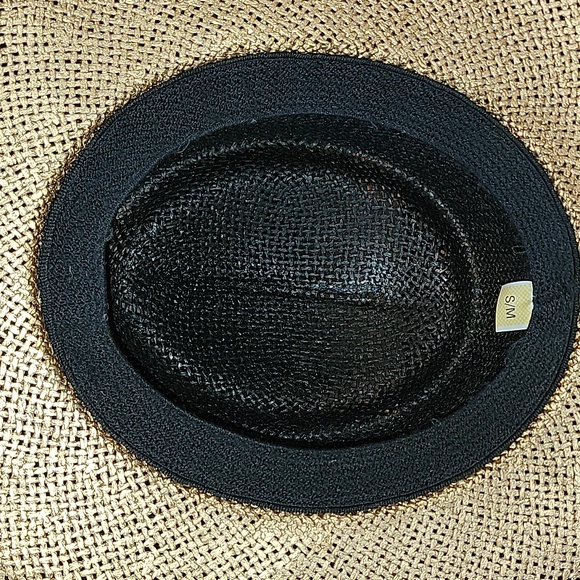 Gold and Black Fashion Hat, great for Golf, Cruise or Resort Wear - Picture 6 of 14